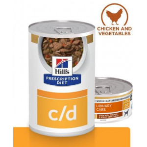 Hill’s Prescription Diet C/D Multicare Stoofpotje 354 g blik hondenvoer