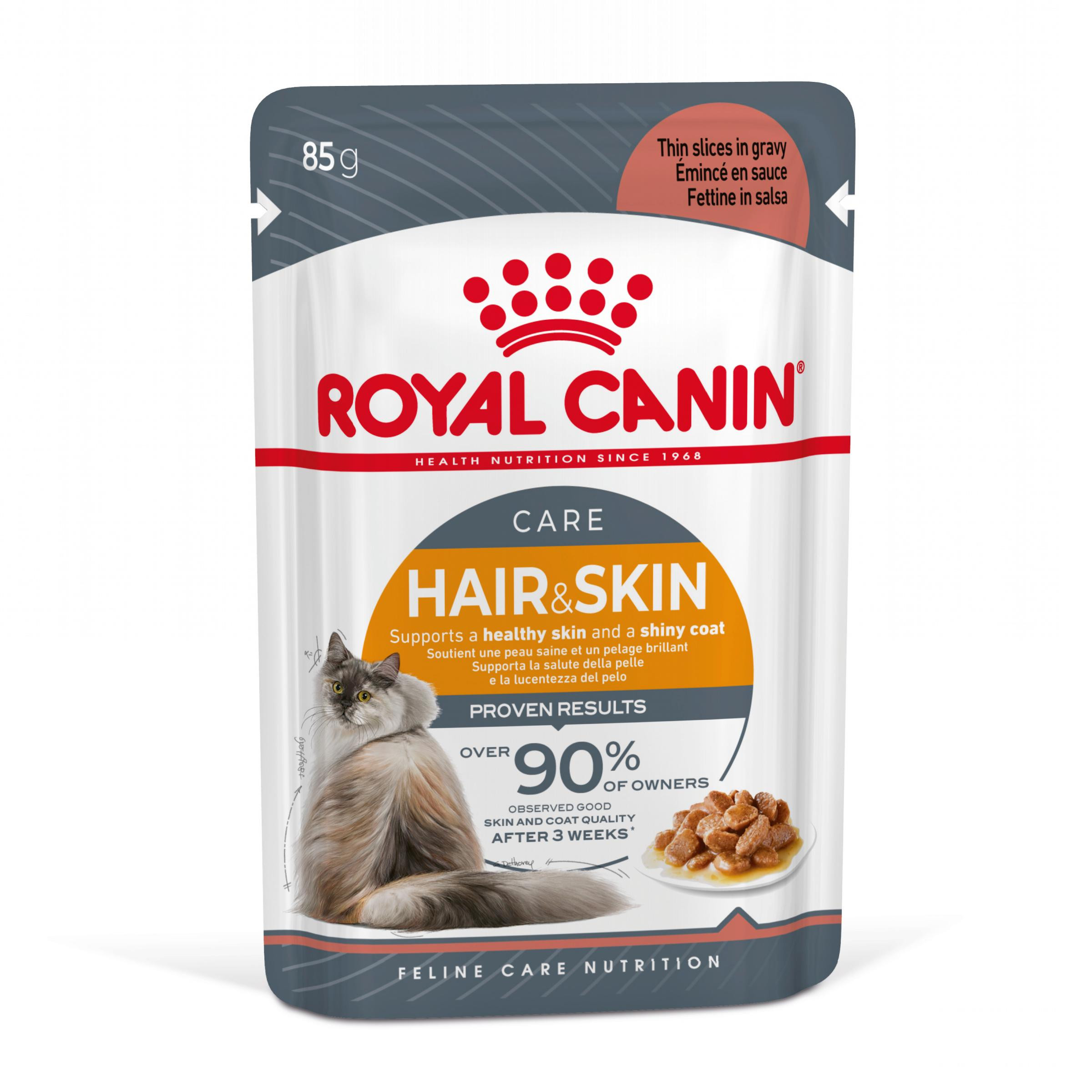 Royal Canin Intense Beauty in gravy natvoer kat (85 g)