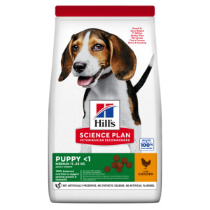 Hill's Puppy Medium hundfoder med kyckling