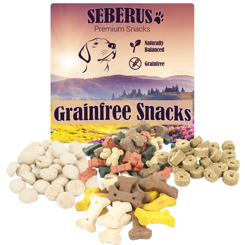 Seberus Graanvrije Snacks mixpakket voor honden