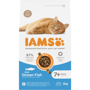 Iams For Vitality Senior Vis kattenvoer