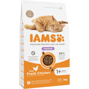 Iams For Vitality Adult Hairball Kattenvoer