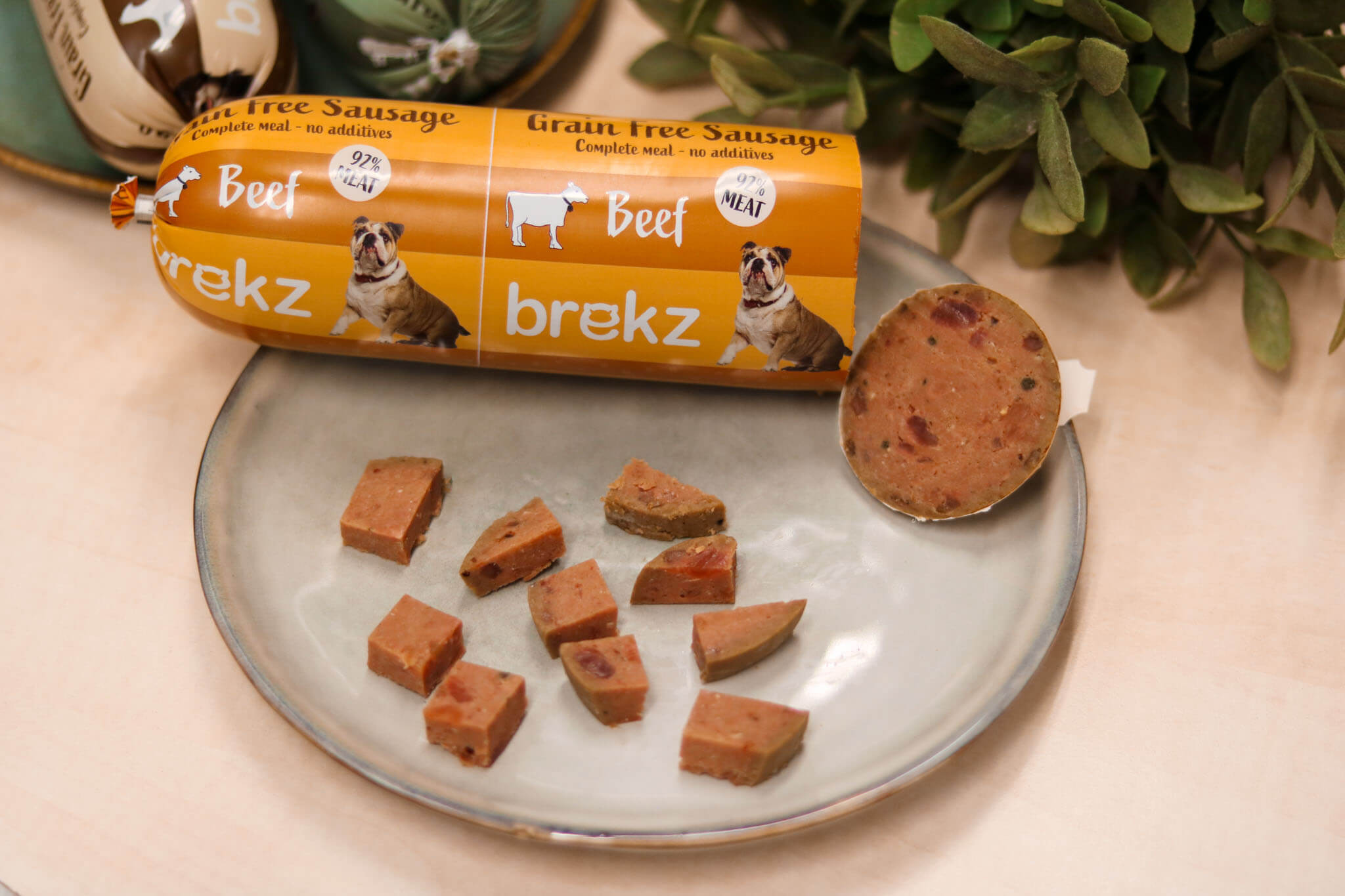 Provpaket Brekz spannmålsfria korvar för hundar