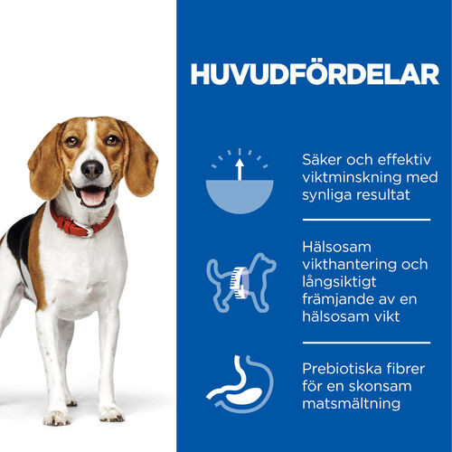 Hill's Adult Perfect Weight Medium hundfoder med kyckling