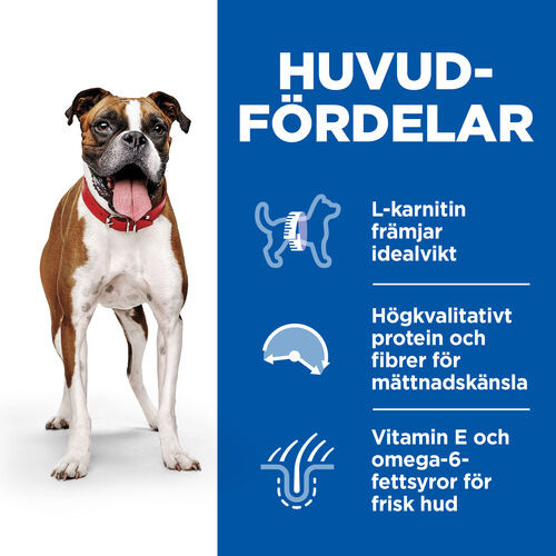 Hill's Adult Light våtfoder hund (burk 370 g)