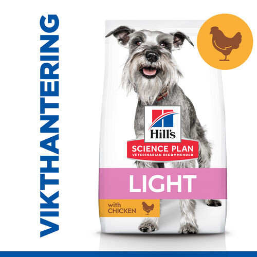 Hill's Mature Adult Light Small & Mini med kyckling hundfoder