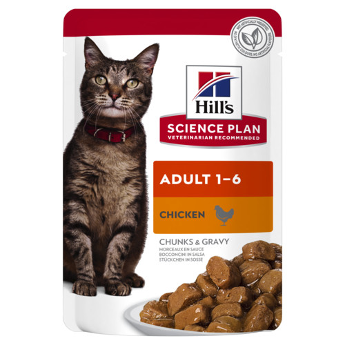 Hill's Adult våtfoder katt med kyckling (85 g)