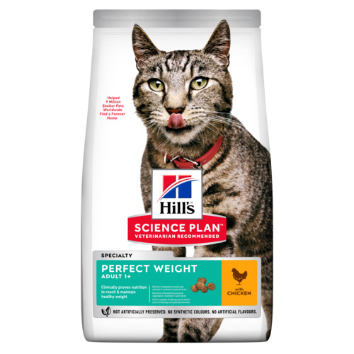 Hill's Adult Perfect Weight kattfoder med kyckling