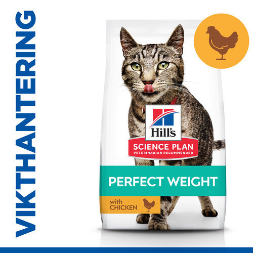 Hill's Adult Perfect Weight kattfoder med kyckling