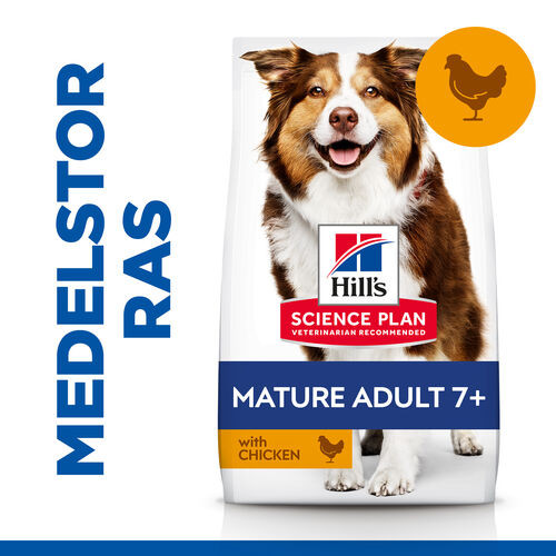 Hill's Mature Adult 7+ Medium mit Huhn Hundefutter