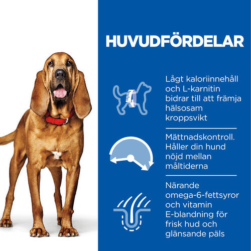 Hill's Mature Adult 7+ Light Medium hundfoder med kyckling