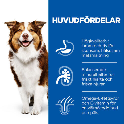 Hill's Mature Adult Medium hundfoder med lamm och ris