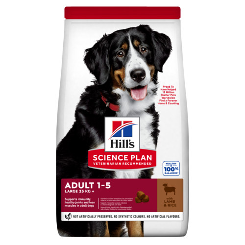 Hill's Adult Large Breed hundfoder med lamm & ris