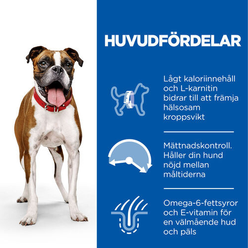 Hill's Adult Light Medium hundfoder med kyckling