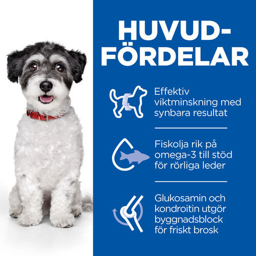 Hill's Adult Small&Mini Perfect Weight & Active Mobility hundfoder med kyckling