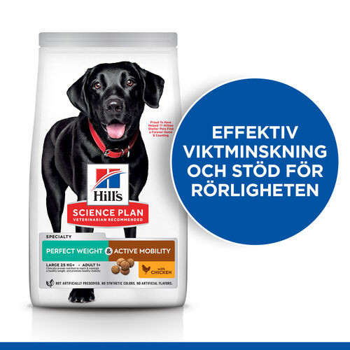 Hill's Adult Large Perfect Weight & Active Mobility mit Huhn Hundefutter