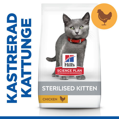 Hill's Kitten Sterilised Katzenfutter mit Huhn