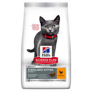 Hill's Kitten Sterilised Katzenfutter mit Huhn