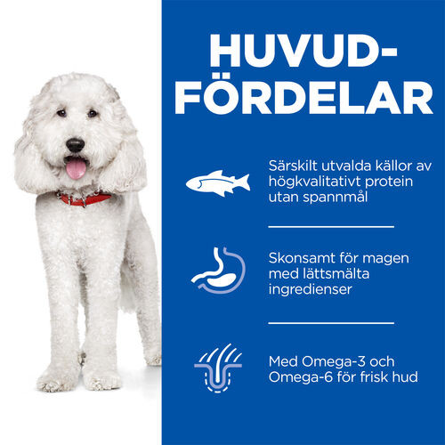 Hill's Adult Medium Hypoallergenic Hundefutter mit Lachs