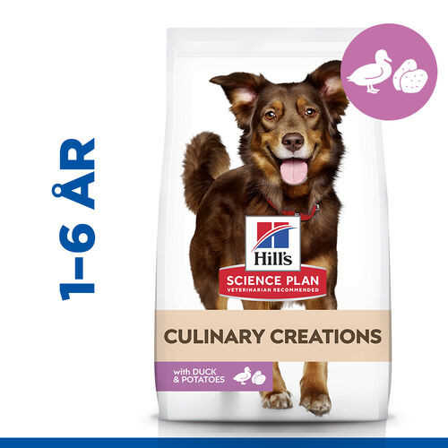 Hill's Culinary Creations Adult Medium Hundefutter mit Ente und Kartoffel