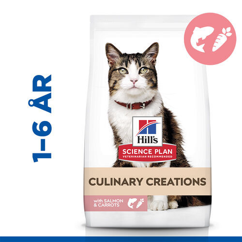 Hill's Culinary Creations Adult Katzenfutter mit Lachs und Karotte