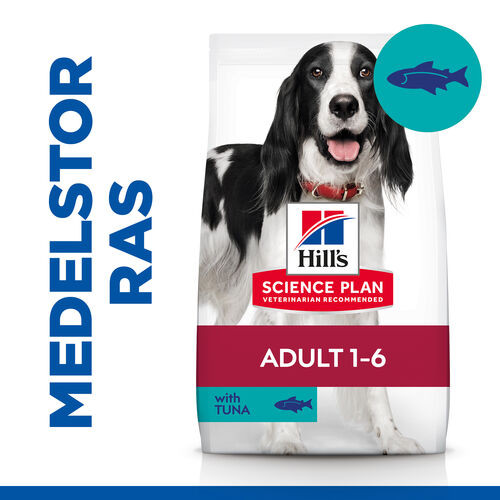 Hill's Adult Medium hundfoder med tonfisk och ris