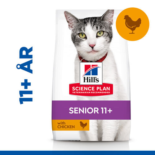 Hill's Senior 11+ kattfoder med kyckling