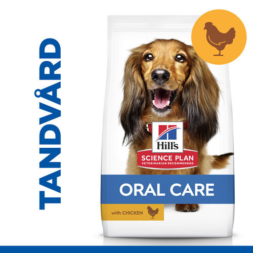 Hill's Adult Oral Care hundfoder med kyckling