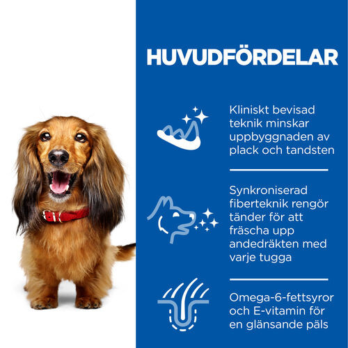 Hill's Adult Oral Care hundfoder med kyckling