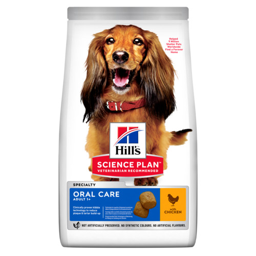 Hill's Adult Oral Care hundfoder med kyckling