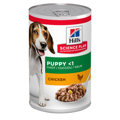 Hill's Puppy våtfoder hund med kyckling (burk)