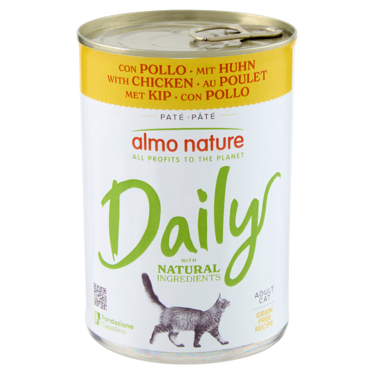 Almo Nature Daily med kyckling våtfoder katt (400 g)
