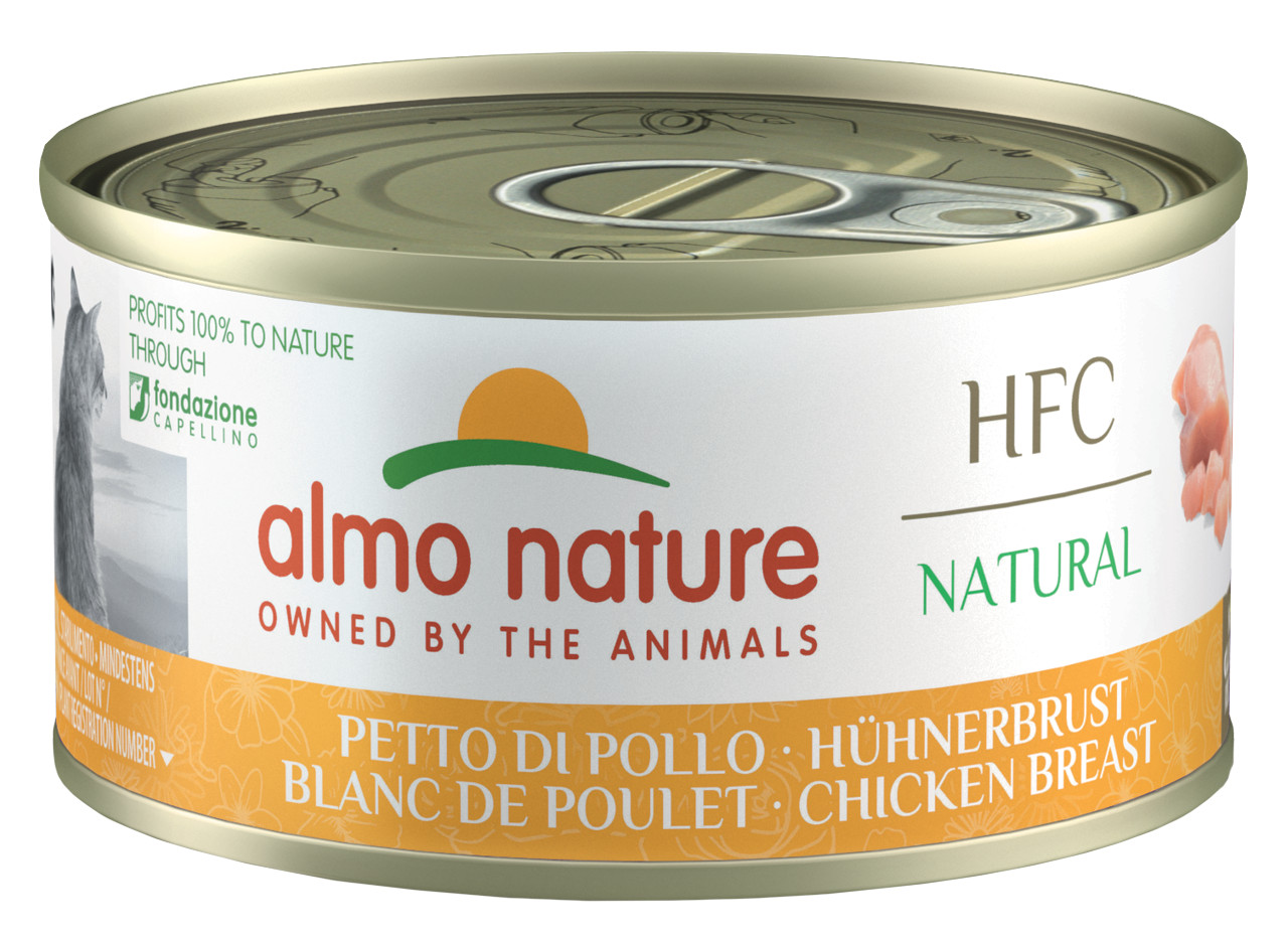 Almo Nature HFC Natural kycklingkött våtfoder katt (70 g)