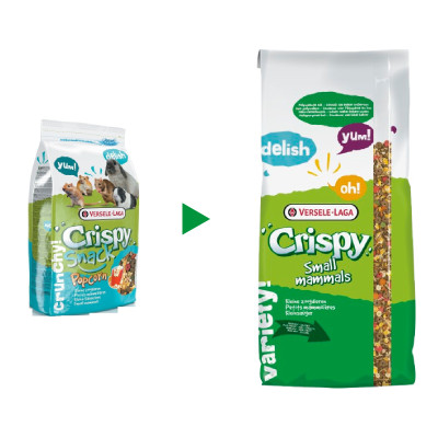 Versele-Laga Crispy för kaniner och gnagare