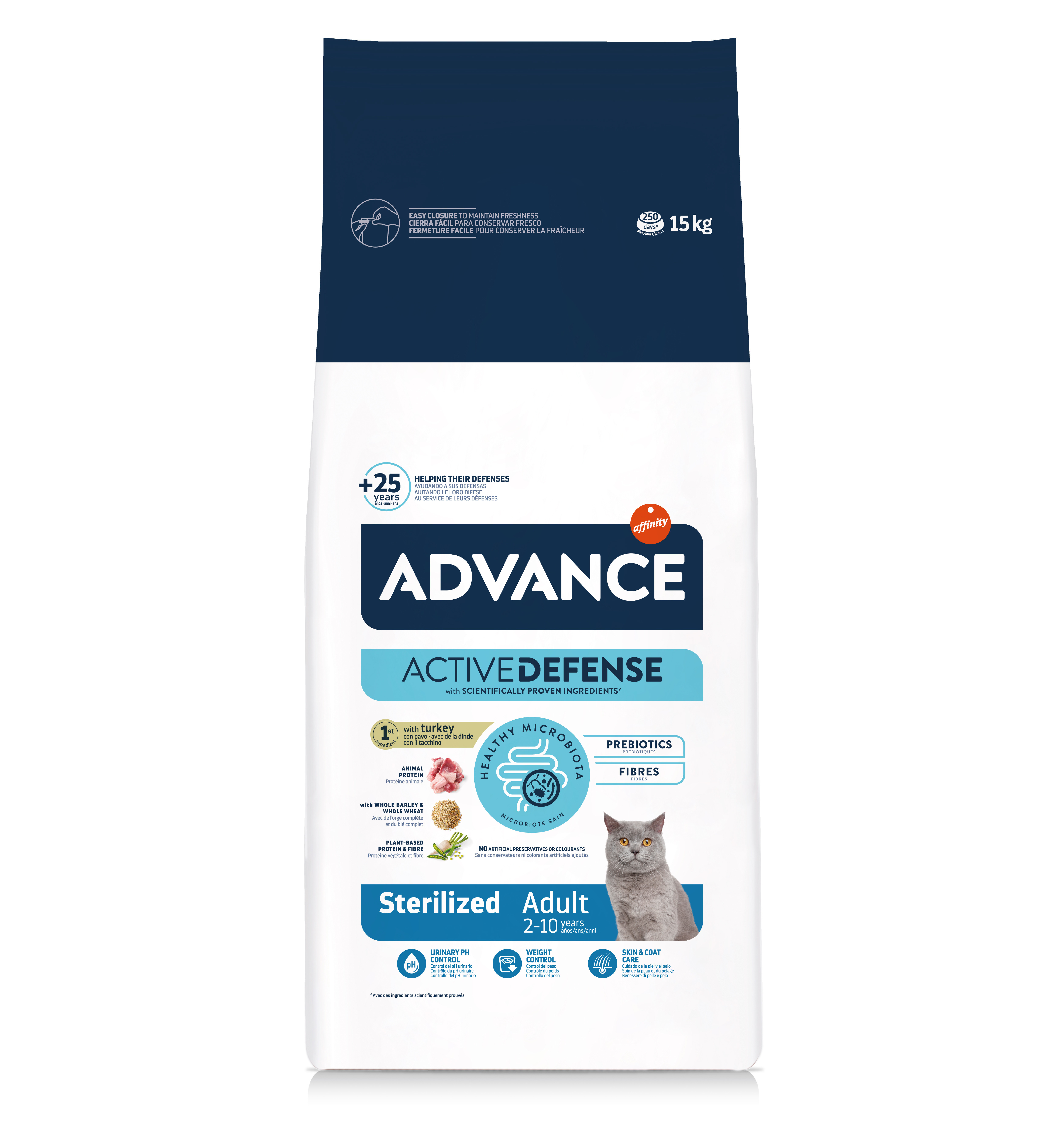 Advance Sterilized High Protein met kalkoen kattenvoer