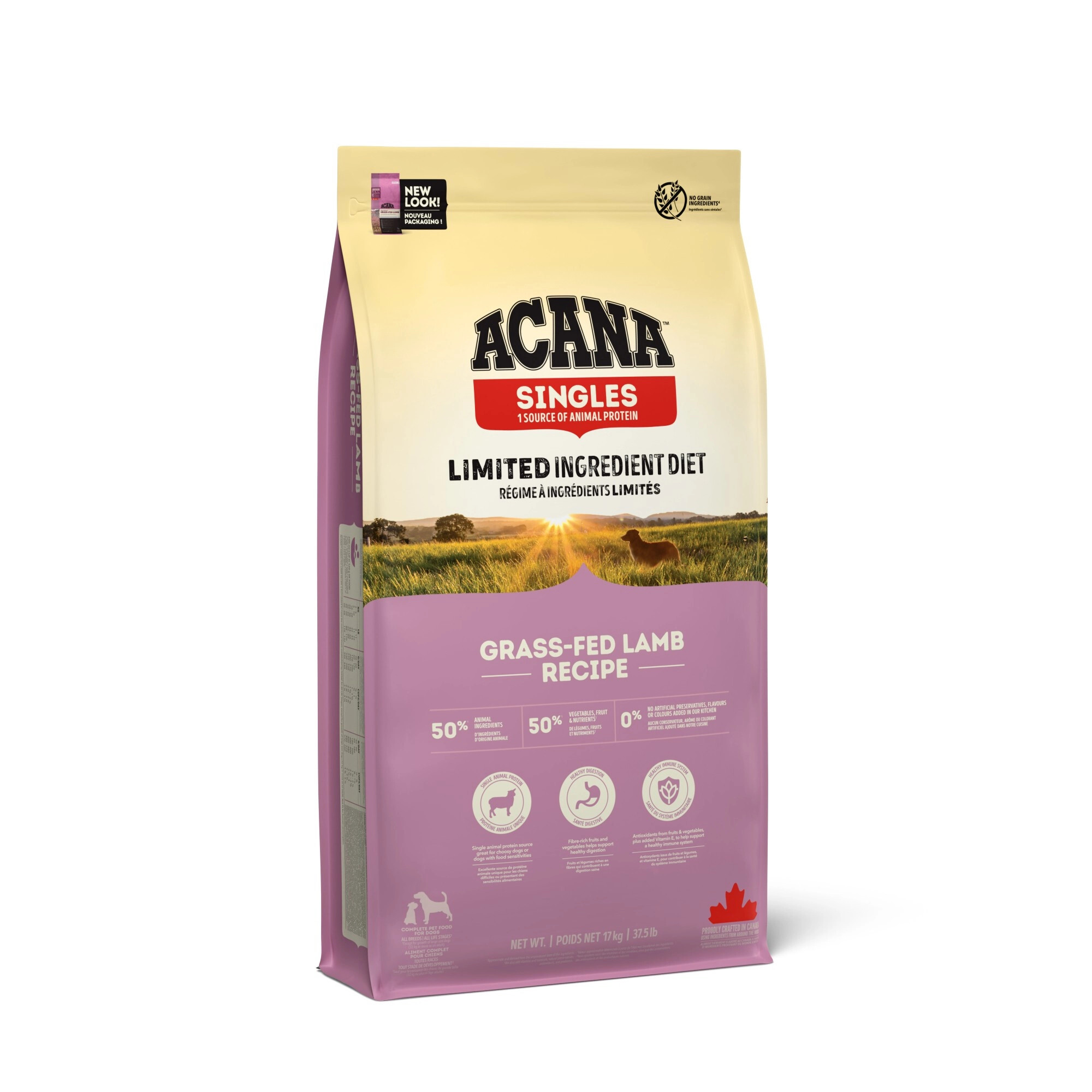 Acana Singles Grass-Fed Lamb hundfoder