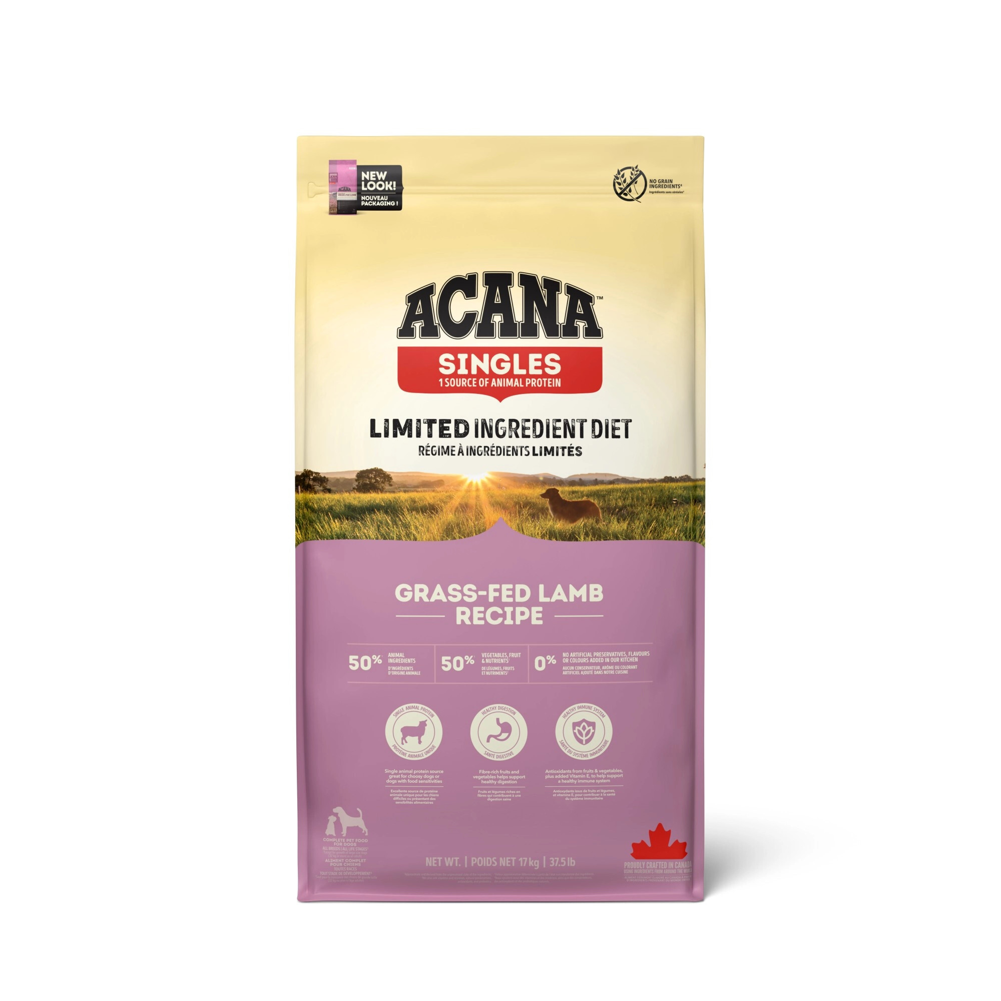 Acana Singles Grass-Fed Lamb hundfoder