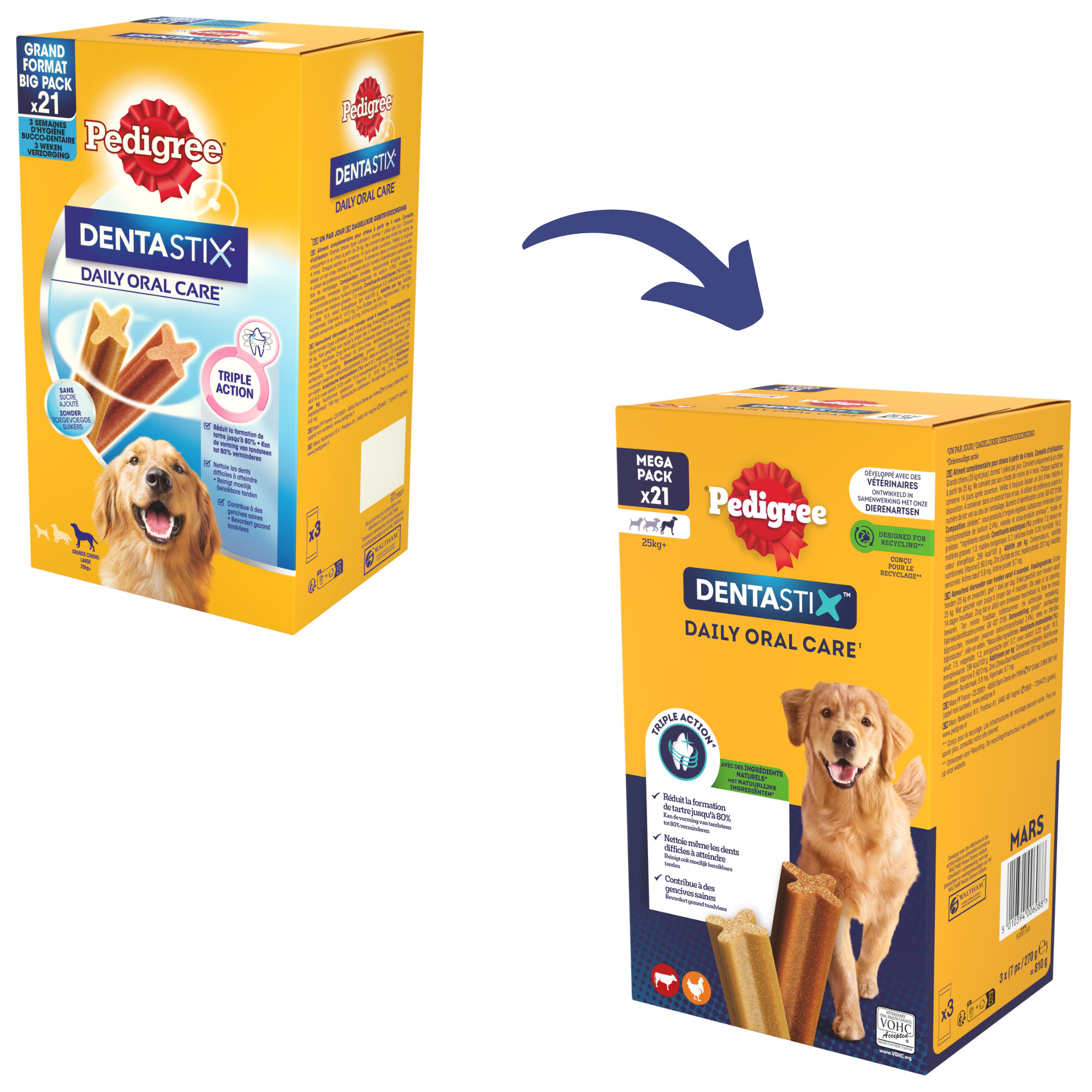 Pedigree Dentastix Large hundgodis från 25 kg