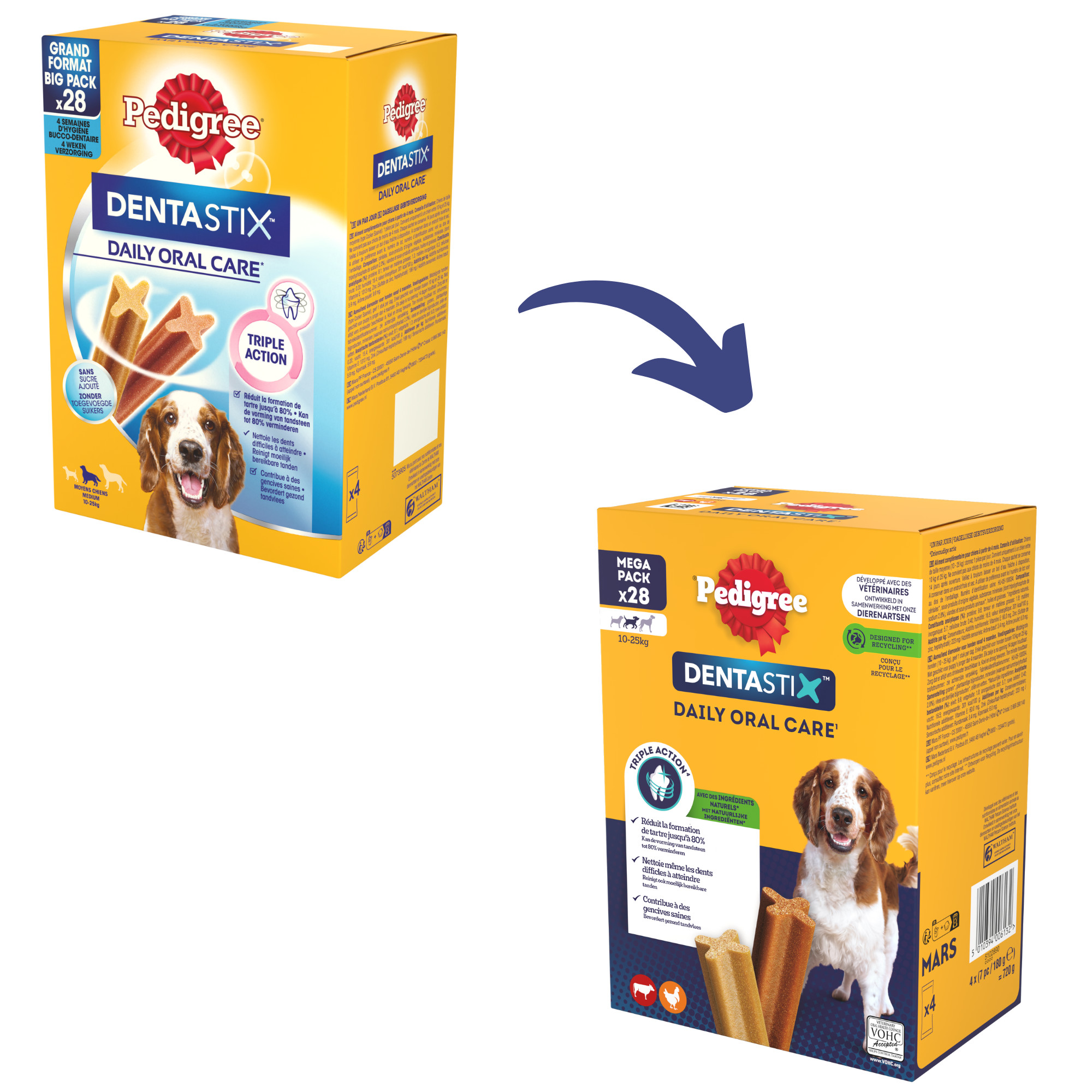 Pedigree Dentastix Medium hundgodis 10-25 kg