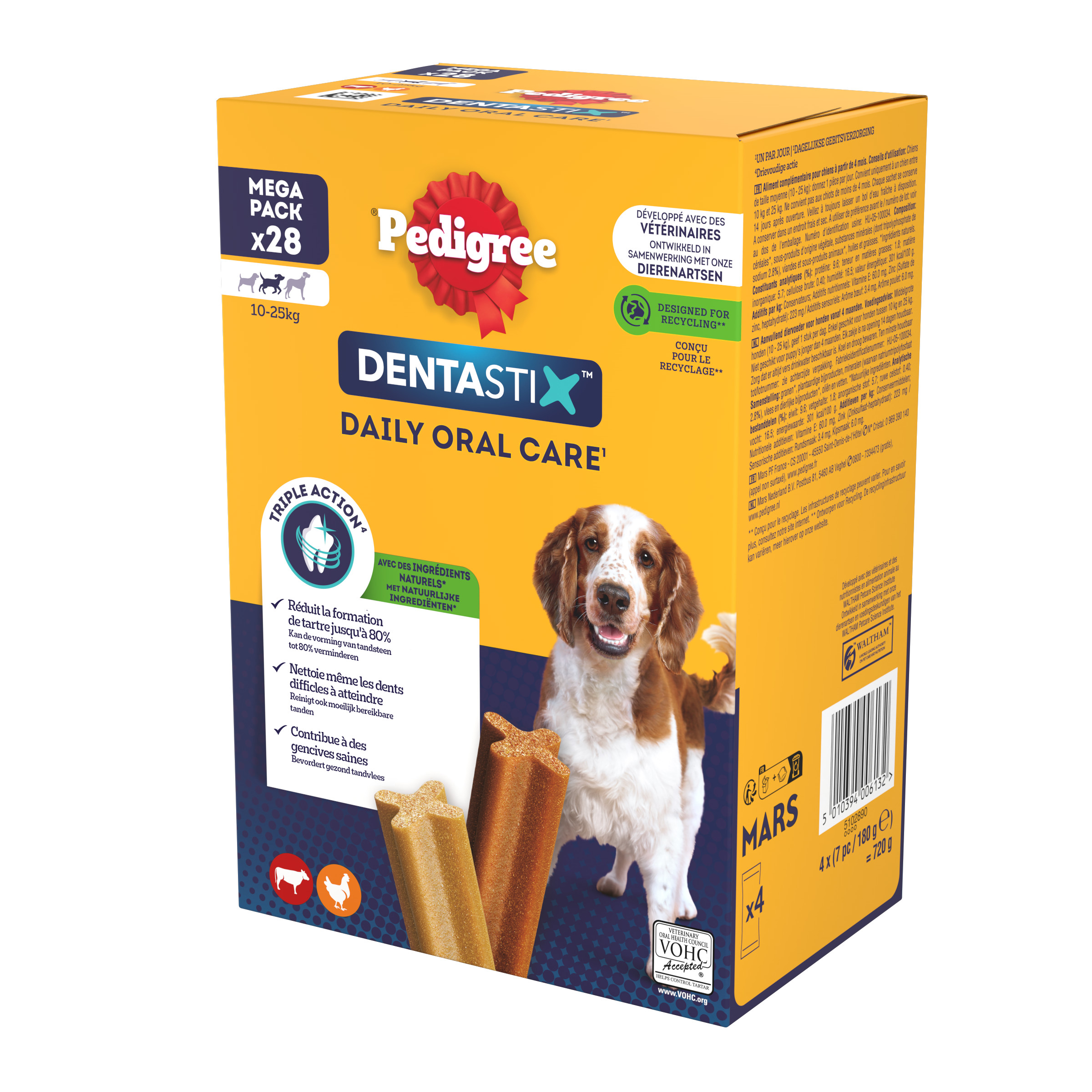 Pedigree Dentastix Medium hundgodis 10-25 kg