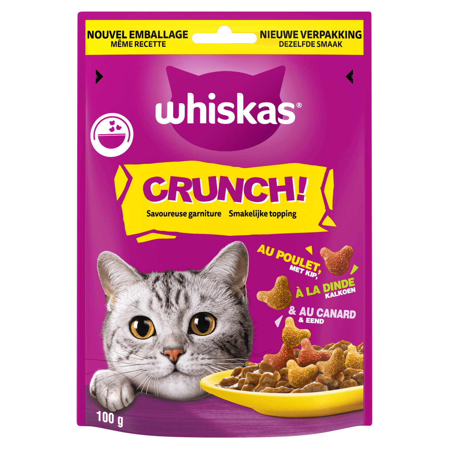 Whiskas Crunch kattgodis