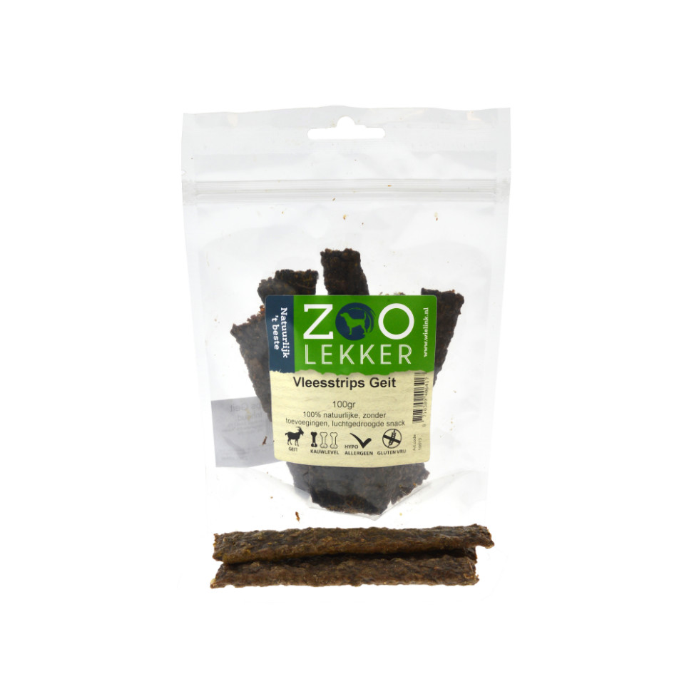 Zoolekker - Vleesstrips (100 g)