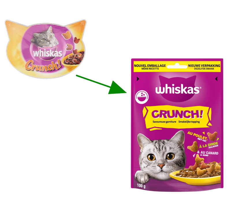 Whiskas Crunch kattgodis