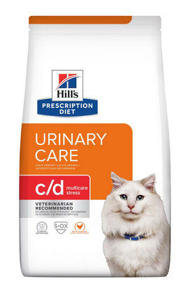 Hill's Prescription C/D Urinary Stress Urinary Care kattenvoer kip