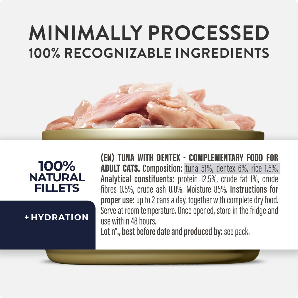 Schesir tonijn met tandbrasem (jelly) natvoer kat (blikjes 85 g)