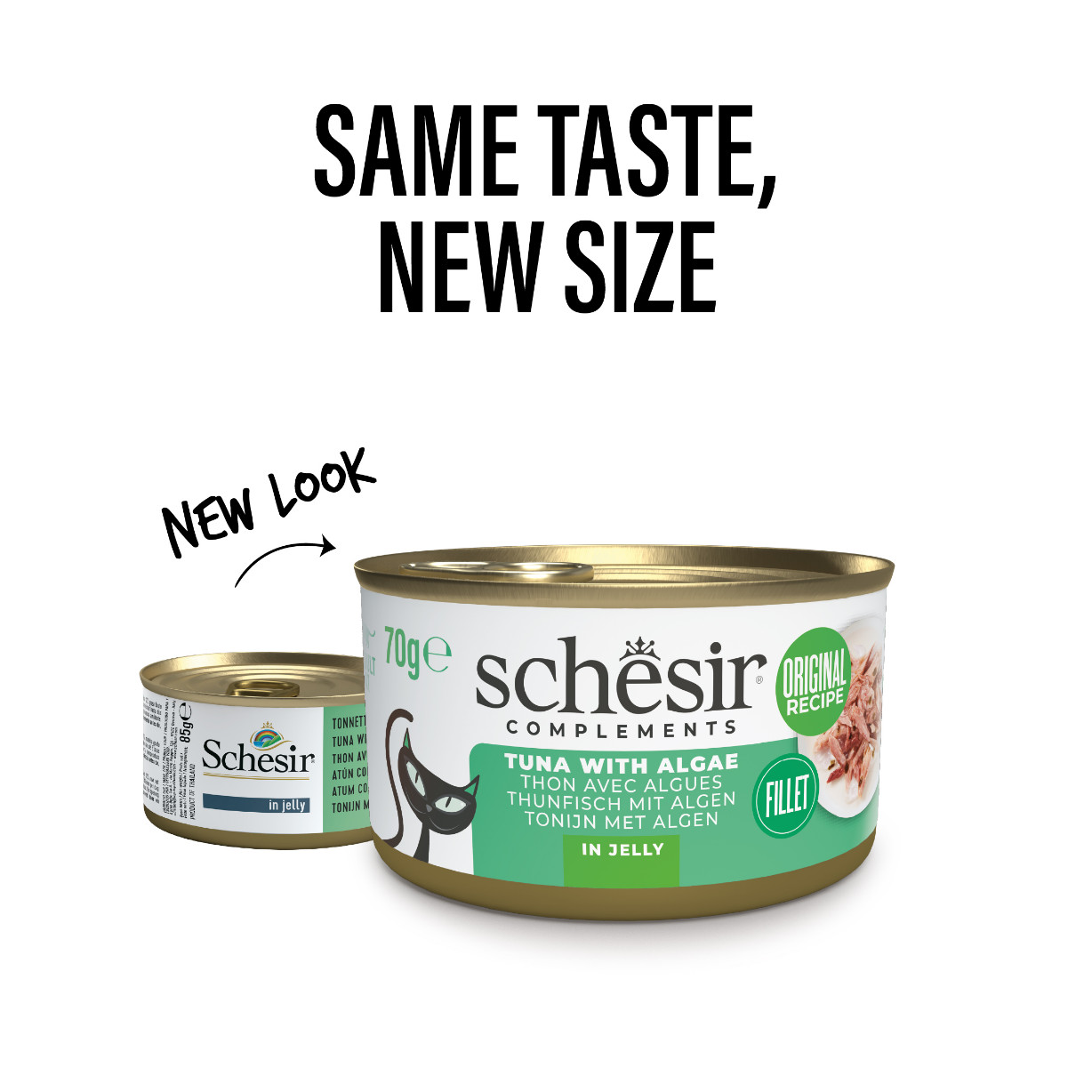 Schesir Tonijn met zeewier