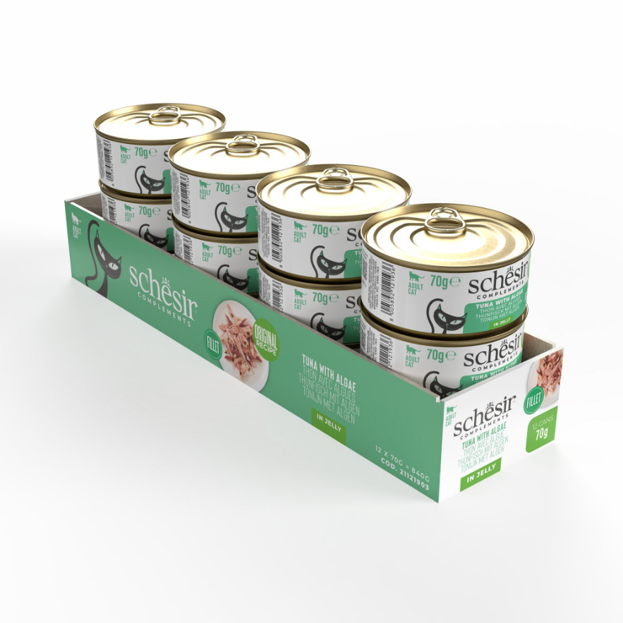 Schesir Tonijn met zeewier