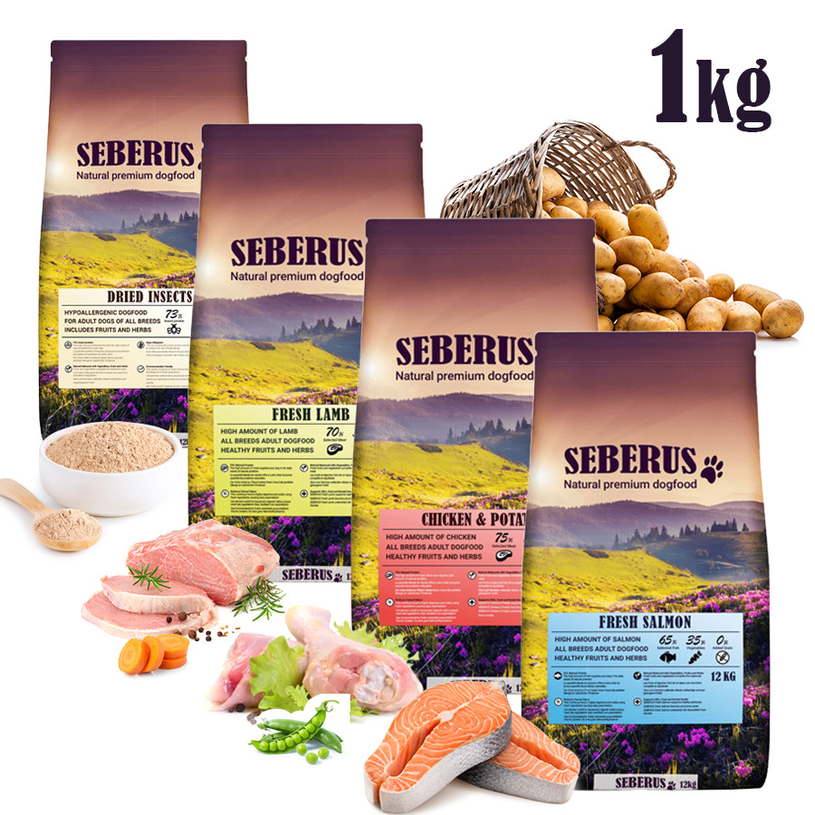 Seberus Hondenvoer Probeerpakket