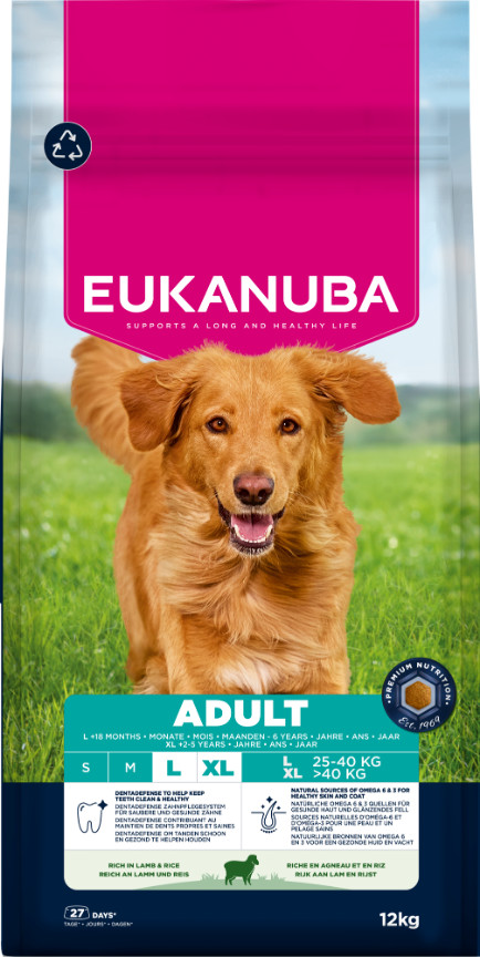 Eukanuba Adult Large hundfoder med lamm och ris