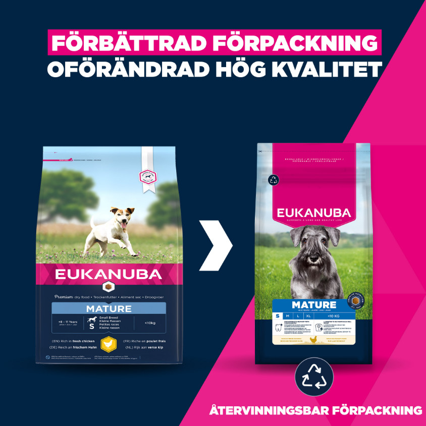 Eukanuba Thriving Mature Small Breed kip hondenvoer